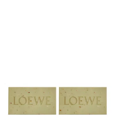 Loewe Marihuana Soap Bar Set In White