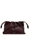 Loewe Large Flamenco Bag In Maroon