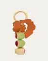 Loewe Charm Martini Olives Multicolor In Acetato E Metallo Donna In Green Gold
