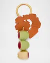 Loewe Charm Martini Olives Multicolor In Acetato E Metallo Donna In Green Gold