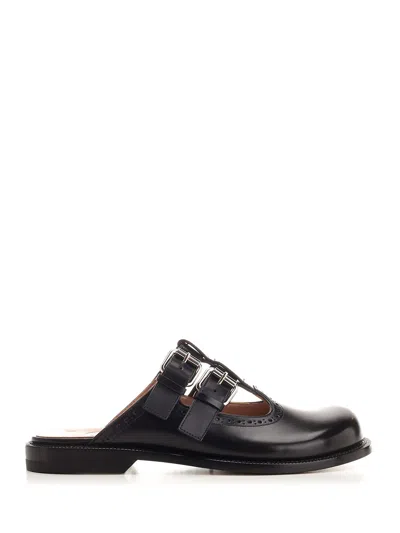 Loewe Mary Jane Mules Scarpe Basse Black