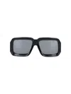 Loewe 'mask' Sunglasses In Black