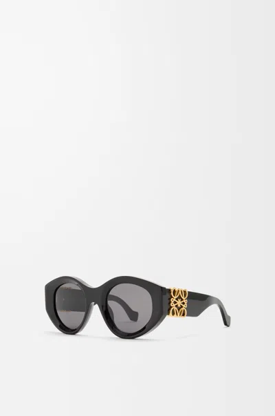Loewe Maxi Anagram Butterfly Sunglasses For Woman In Black