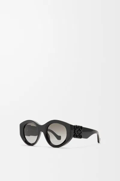 Loewe Maxi Anagram Butterfly Sunglasses For Woman In Orange