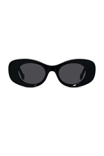 Loewe Maxi Anagram Sunglasses In Black