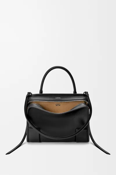 Loewe Medium Amazona 180 Bag In Soft Leather Skin For Woman In Black