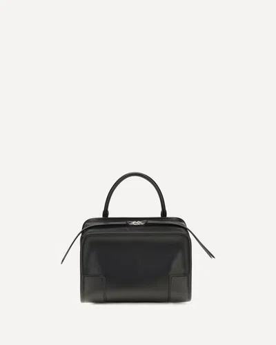 Loewe Medium Amazona 180 Calfskin Top Handle Bag In Black
