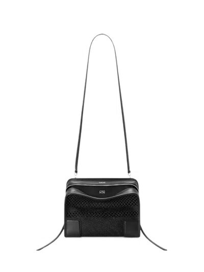 Loewe Medium Amazona Leather Tote Bag In Blue