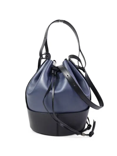 Pre-owned Loewe Medium Balloon Tote Bag In Blue