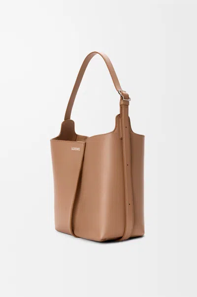Loewe Medium Bilbao Bucket In Smooth Leather Skin For Woman In Brown