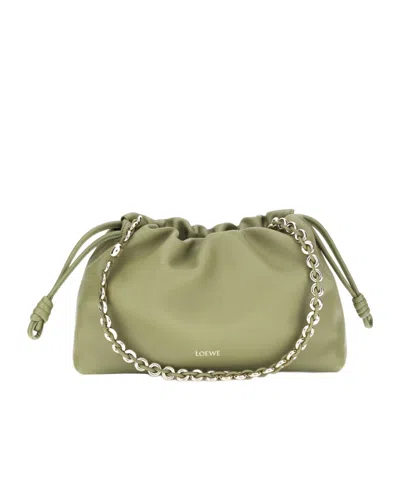 Loewe Medium Drawstring Shoulder Bag In Brown