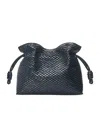 Loewe Medium Flamenco Clutch In Mellow Nappa Lambskin In Black