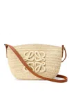Loewe Medium Eclipse Basket Shoulder Bag In Neutral