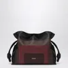Loewe X Albers Flamenco Xl Clutch Bag In Nappa Leather In Multi