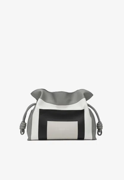 Loewe Medium Flamenco Clutch Bag In Multi