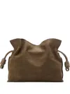 Loewe Medium Flamenco Clutch In Brown