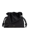 Loewe Medium Flamenco Clutch In Nappa Calfskin In Black