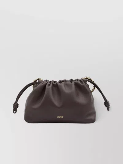 Loewe Medium Flamenco Purse Bag In Brown
