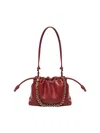 Loewe Medium Flamenco Purse In Lambskin Nappa Leather In Red