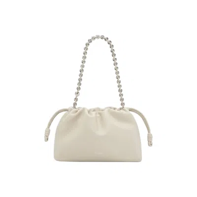Pre-owned Loewe Medium Flamenco Purse 'sea Salt' | White | Women's Size Onesize