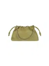 Loewe Medium Handbag "flamenco Purse" In Green