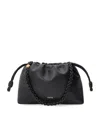 Loewe Flamenco Medium Shoulder Bag In Nappa Leather In Black