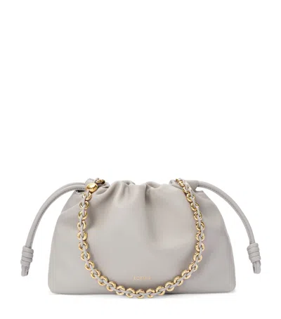 LOEWE MEDIUM LEATHER FLAMENCO SHOULDER BAG
