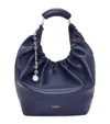 Loewe Squeeze Medium Shoulder Bag In Napa Leather In Neutral