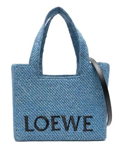 LOEWE MEDIUM LOEWE FONT TOTE BAG