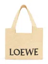 Loewe Small Tote Bag With Logo In 中性色