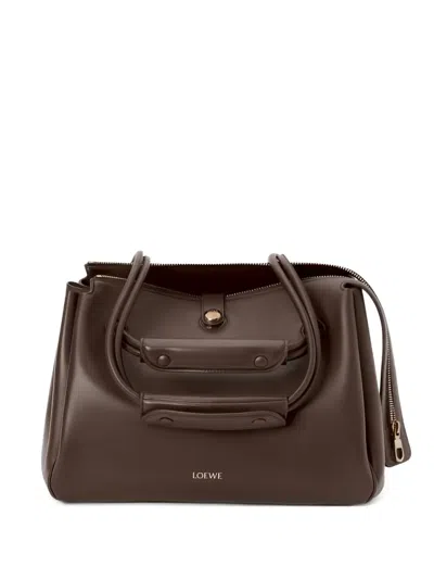 Loewe Medium Madrid Shoulder Bag In Brown