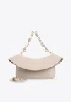 Loewe Sand Ola Medium Shoulder Bag In Neutral
