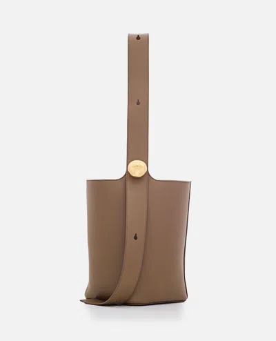 LOEWE MEDIUM PEBBLE LEATHER BUCKET