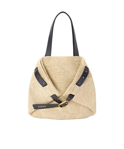 Loewe Medium Punch Hole Shopper Shoulder Bag