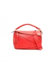 Loewe Medium Puzzle Bag In Red