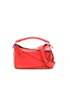 Loewe Medium Puzzle Bag In Red