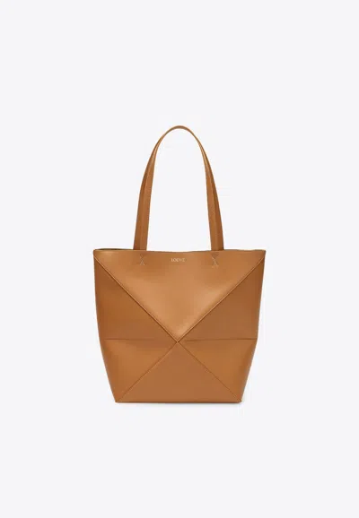 Loewe Medium Puzzle Fold Calf Leather Tote Bag