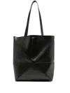 Loewe Women's Medium Puzzle Fold Tote Bag In Black