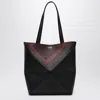 Loewe Medium Puzzle Fold Tote Bag Black/burgundy