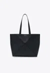 Loewe Medium-sized Horizontally Folding Handbag In Burgundy