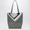 Loewe Medium Puzzle Fold Tote Bag Grey/light Ghost
