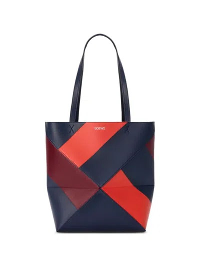 Loewe Medium Puzzle Shoulder Bag In Multicolor