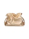 Loewe Medium Shoulder Bag "flamenco Clutch" In Gold