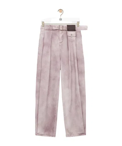 Loewe Medium-weight Denim Jeans In Neutral