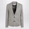 Loewe Tailored Jacket Notch Lapel Single Breasted In Gray