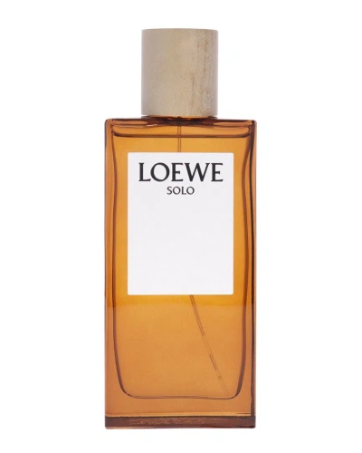 Loewe Men's 3.4oz Solo Edt In White