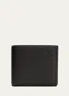 Loewe Two-fold Wallet In Black