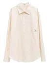 Loewe Pocket Embroidered Shirt In Multi