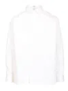 Loewe Anagram Shirt Shirts White In White