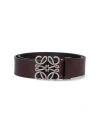 Loewe Chunky Anagram Belt In Brown